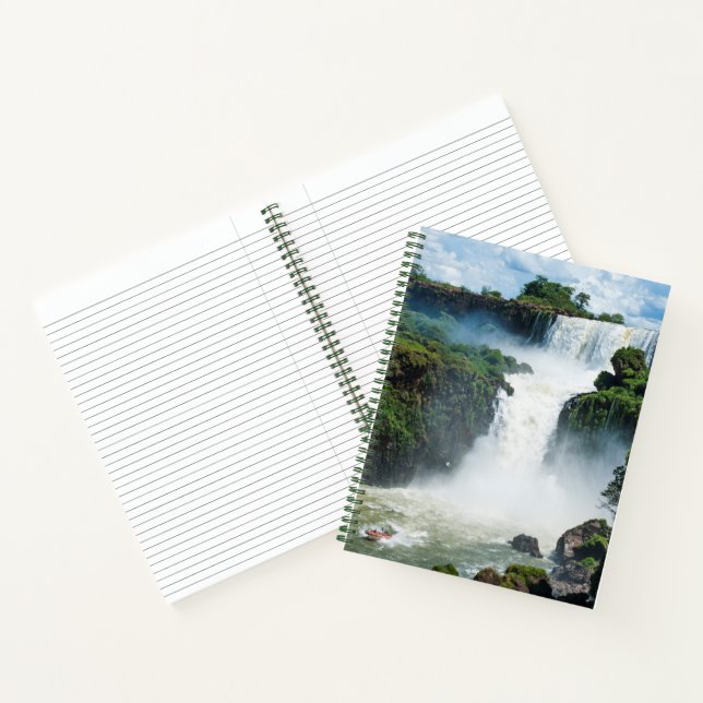 Cuaderno Cataratas del Iguazú rodeadas de selva (Interior)