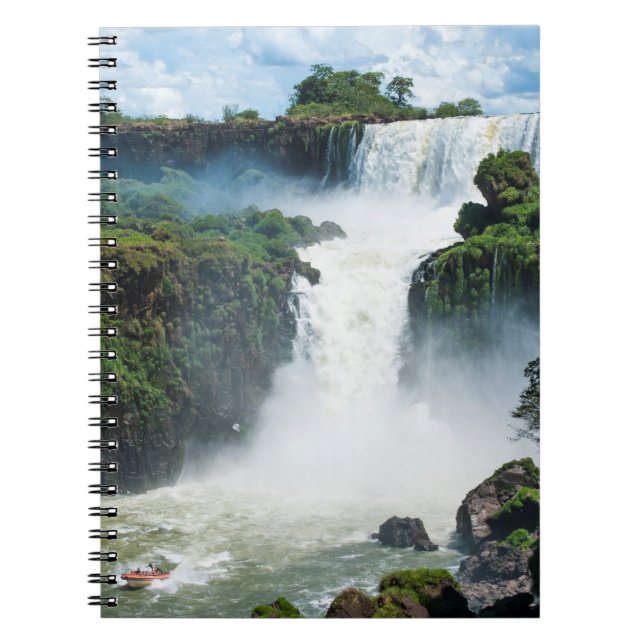 Cuaderno Cataratas del Iguazú rodeado de selva (Frente)
