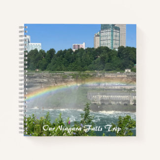 Cuaderno Cataratas del Niágara NY Arcoíris