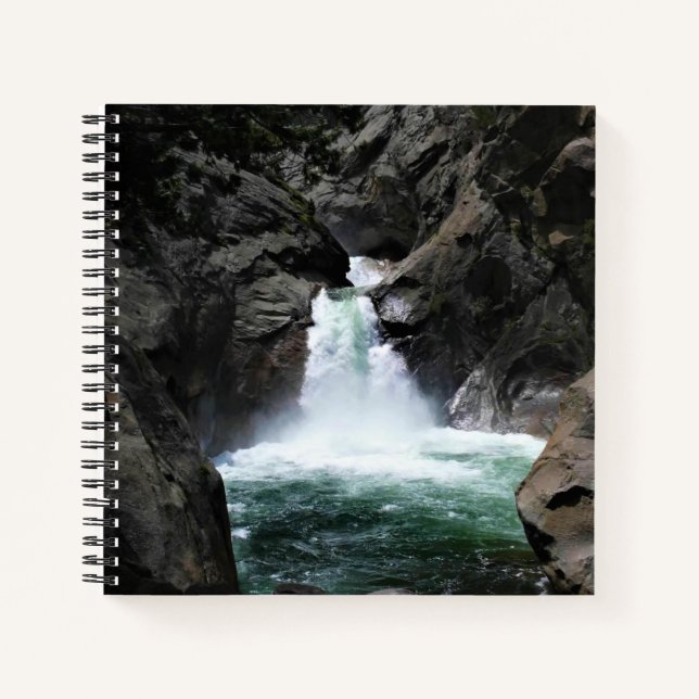 Cuaderno Cataratas del río Roaring, Cañón del Rey, CA (Anverso)
