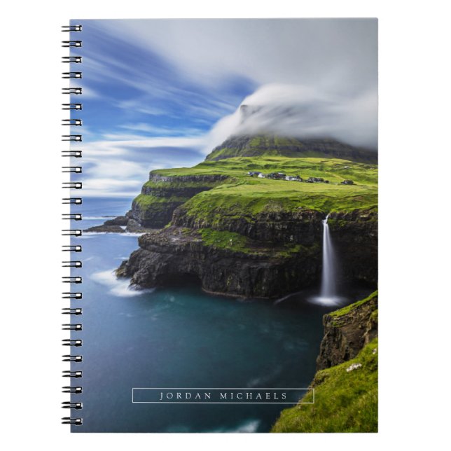 Cuaderno Cataratas | Islas Feroe, Dinamarca (Frente)