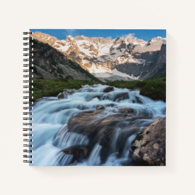 Cuaderno Cataratas | Lago Aviolo, Italia (Anverso)