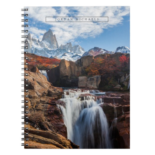 Cuaderno Cataratas | Montaña Fitz Roy, Argentina (Frente)