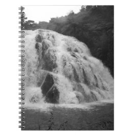 Cuaderno Cataratas Owharoa blancas y negras
