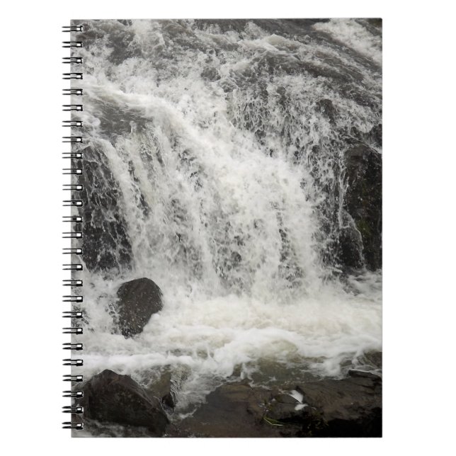 Cuaderno Cataratas Owharoa, Nueva Zelanda (Frente)