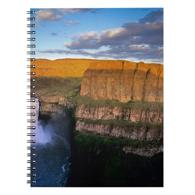 Cuaderno Cataratas Palouse en Washington (Frente)