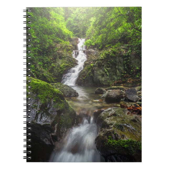 Cuaderno Cataratas | Parque nacional de la montaña Phayao (Frente)