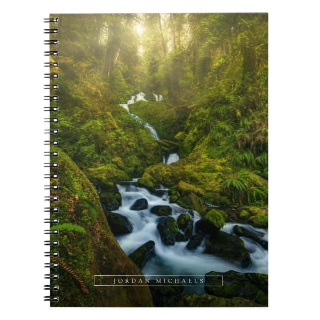 Cuaderno Cataratas | Parque Nacional Olímpico, Washington (Frente)