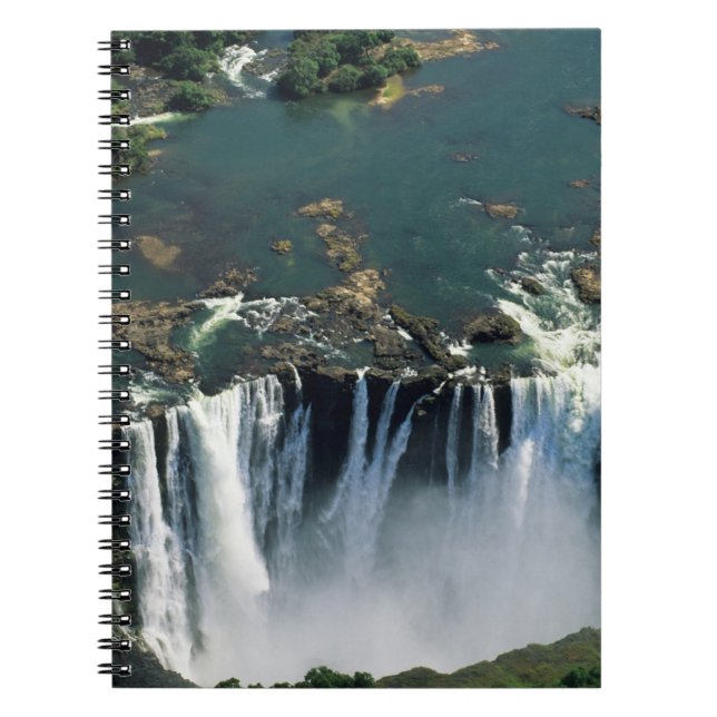 Cuaderno Cataratas Victoria, frontera entre Zambia y Zimbab (Frente)