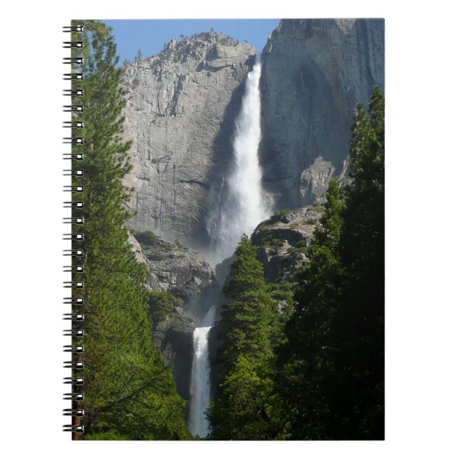 Cuaderno Cataratas Yosemite II del Parque Nacional Yosemite (Frente)