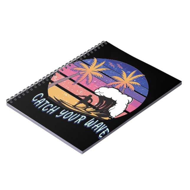 Cuaderno Catch Your Wave (Lado Izquierdo)