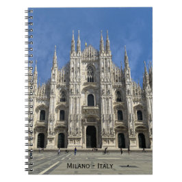 Cuaderno Catedral del Duomo de Milán - Italia