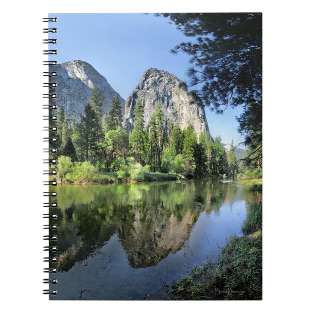 Cuaderno Catedral Roca sobre el río Merced - Yosemite (Frente)