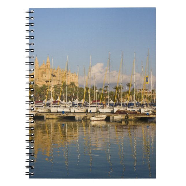 Cuaderno Catedral y marina, Palma, Mallorca, España (Frente)