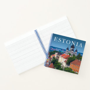 Cuaderno Catedral y paisaje urbano   Estonia