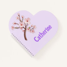Catherine Sakura Blossom Branch Heart