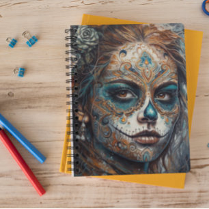 Cuaderno Catrina Azul