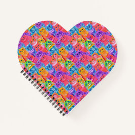 Cuaderno Cats Friends Colorful