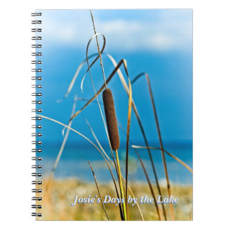 Cuaderno Cattail by Lake Shore Personalizado Notebook