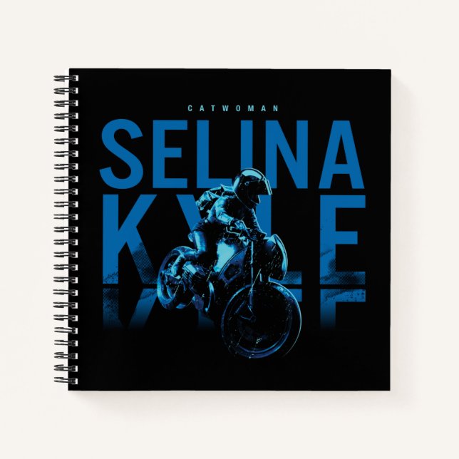 Cuaderno Catwoman Selina Kyle Motorcycle (Anverso)