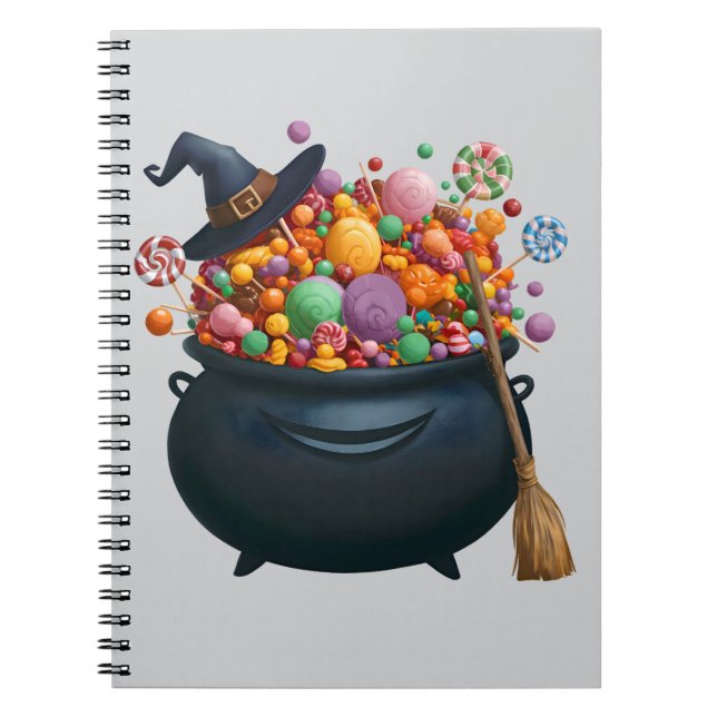 Cuaderno Cauldrón De Giggle & Gummies (Frente)