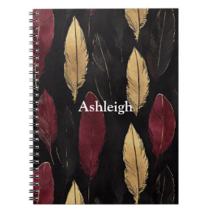 Cuaderno Causas del oro rojo negro
