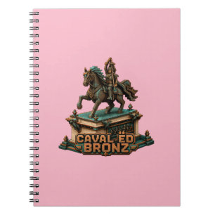 Cuaderno Caval ed Bronz - Estatua de Torino Arte Voxel Bloc