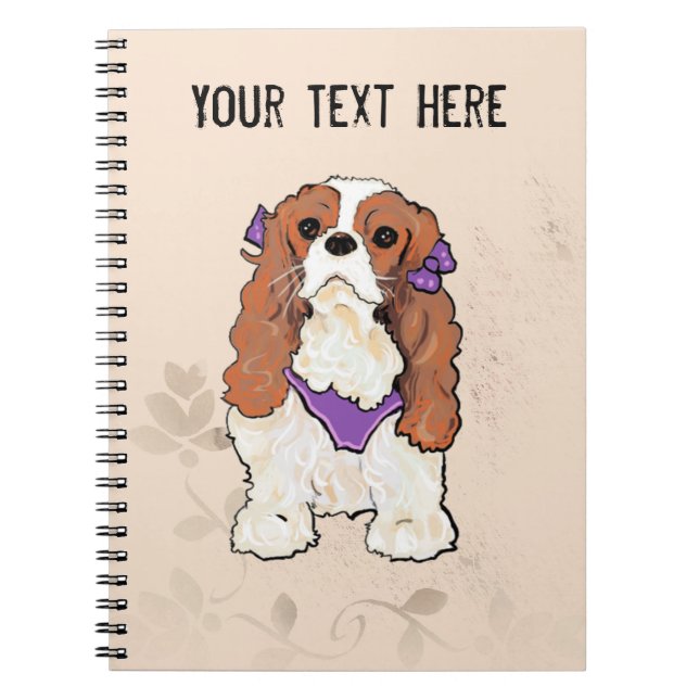 Cuaderno Cavalier King Charles Spaniel (Frente)