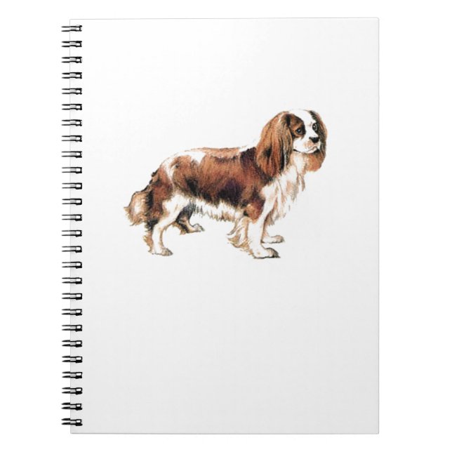 Cuaderno Cavalier King Charles Spaniel (Frente)