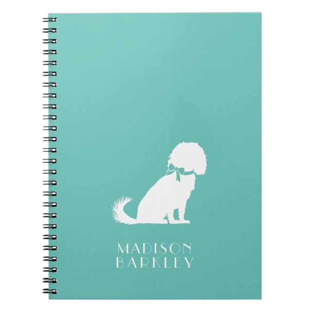 Cuaderno Cavalier King Charles Spaniel Dog Puppy (Frente)