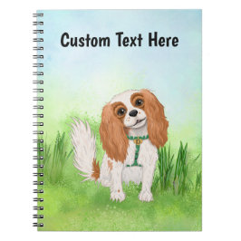 Cuaderno Cavalier personalizado King Charles Spaniel