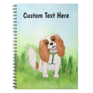 Cuaderno Cavalier personalizado King Charles Spaniel