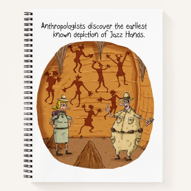 Cuaderno Cave Man Jazz Hand (Anverso)