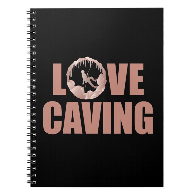 Cuaderno Caving de Amor - Espeleología de Exploración Cueva (Frente)