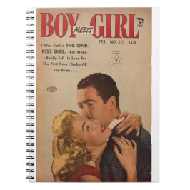 Cuaderno Cayó en el amor - Libro de historietas románticas 