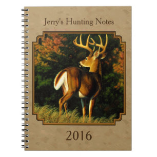 Cuaderno Caza de ciervo blanco