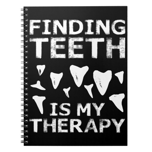 Cuaderno Caza de dientes de tiburón (Frente)
