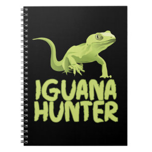 Cuaderno Caza de iguana - Mascota divertida del reptil de i