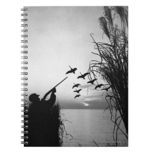 Cuaderno Caza del pato del hombre