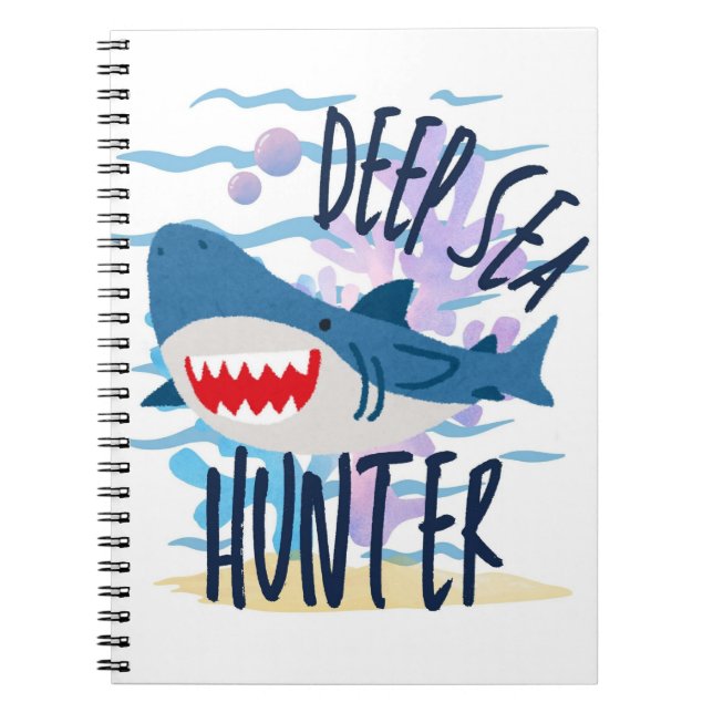 Cuaderno cazador de aguas profundas (Frente)