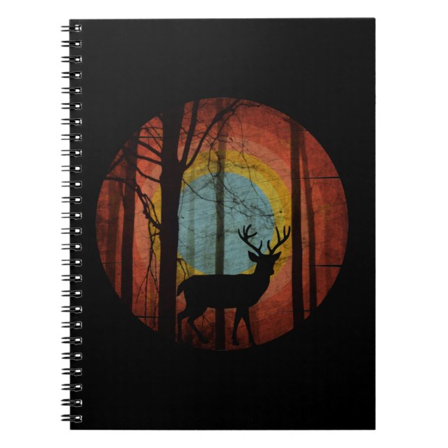 CUADERNO CAZADOR DE CIERVOS VINTAGE (Frente)