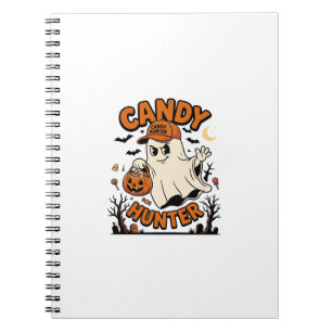 Cuaderno Cazador de dulces Halloween Fantasma Calabaza Cube