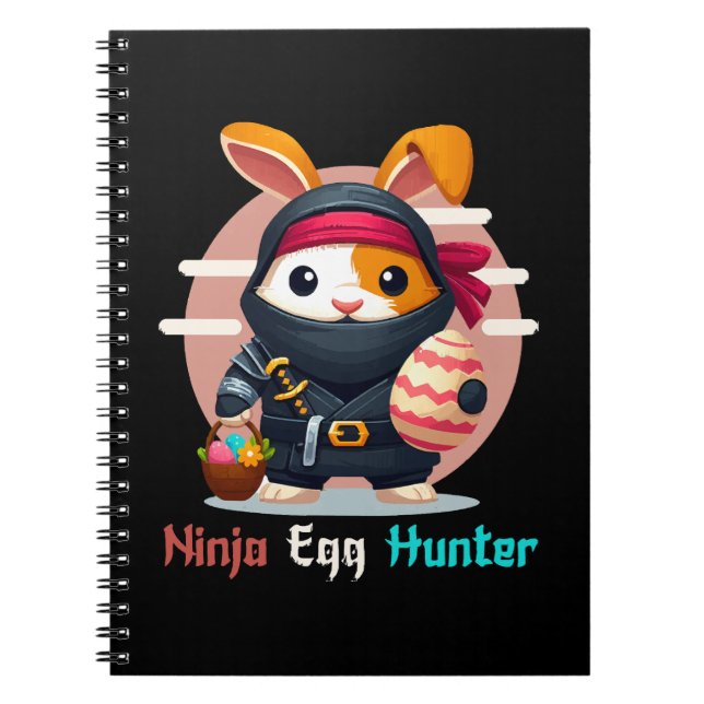 Cuaderno Cazador de huevos ninja (Frente)