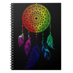 Cuaderno Cazador de Sueños Colores Arcoíris