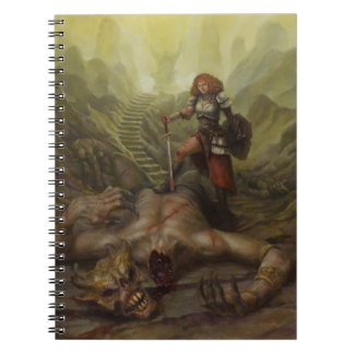 Cuaderno Cazador del demonio