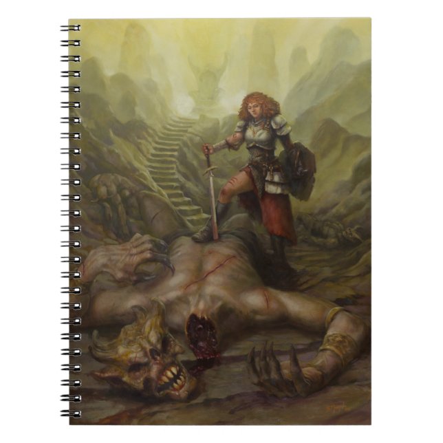 Cuaderno Cazador del demonio (Frente)