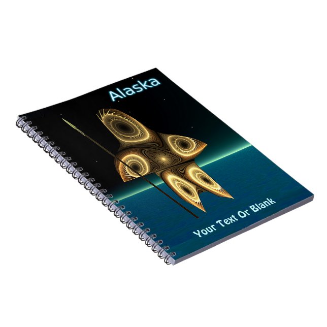 Cuaderno Cazador Inuit Fractal (Lado Derecho)