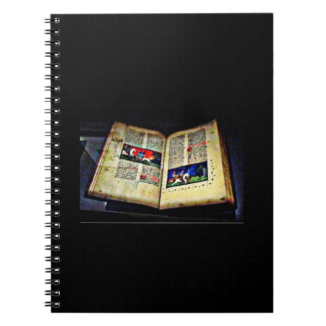 Cuaderno CB de libros medievales (Frente)