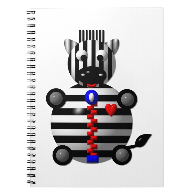 Cuaderno Cebra con Cremallera (Frente)