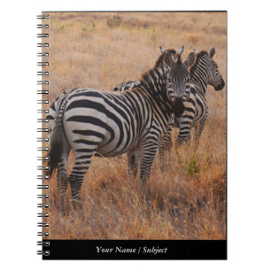 Cuaderno Cebra en Kenia